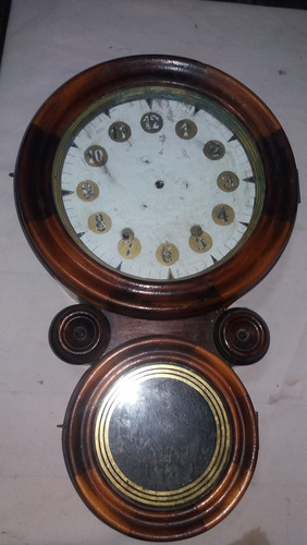 Antiguo Reloj De Pared A Péndulo Para Restaurar