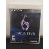 Resident Evil 6 Playstation 3 Ps3 