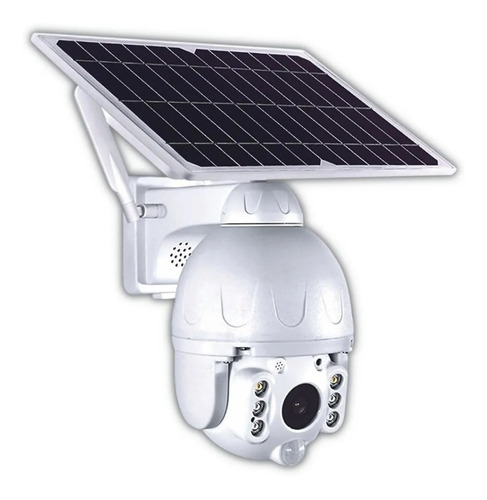 Camara De Seguridad Smart Wifi 1080p Hd Autonoma Solar Domo 