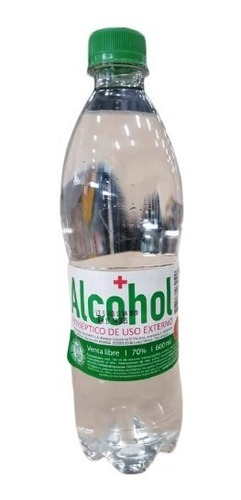 Alcohol Antiseptico 70% X 600 Ml Registro Invima