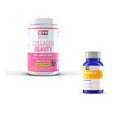  Colageno Beauty 300g C/sabor + Vitamina D X30 Caps S/cargo