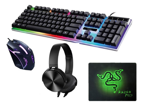 Combo Gamer Teclado Y Mouse Usb @gs