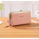 Cartera Billetera Monedero Porta Celular Multiusos Mujer 