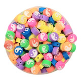 Pack 20 Dijes Pasantes Formas Fimo Yin Yang Surtidas Bijou