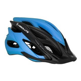 Capacete Ciclismo Absolute Wild Azul/pto C/led M/g(original)