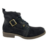 Bota Masculina Urbana Worker Em Couro Workboot :