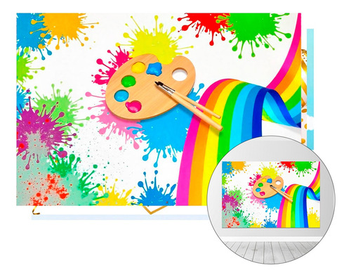 Painel Horizontal Gigante 3d Tecido Sublimado 3,00x2,00 Mt