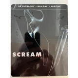 4k Ultra Hd + Blu-ray Scream 5 (2022) Steelbook Marcado
