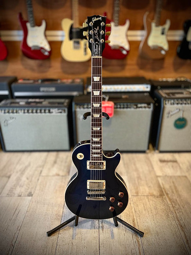Gibson Les Paul Traditional Dark Blue- Myscustomshoptienda!!