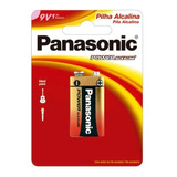 Bateria Panasonic Alcalina 9v Nota Fiscal Original 9 Volts