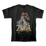 Camiseta Algodón Peinado Con Estampado De Videojuego Zelda