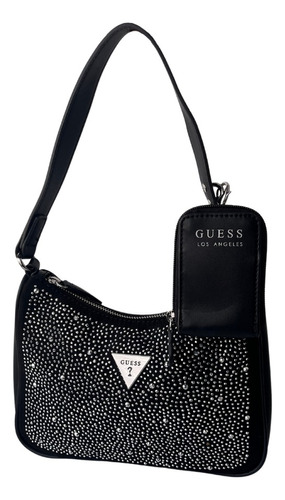 Cartera Guess Con Brillos Mujer