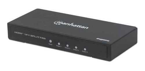 Video Splitter Hdmi Manhattan 207805 4k@60hz De 4 Puertos