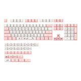 138 Sub Keycaps Xda Kitty Para Teclado Mecánico Mx Switch