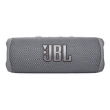 Bocina Jbl Flip 6 Portátil Con Bluetooth Waterproof Gris 