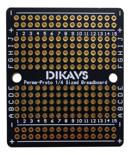 Placa Pcb Doble Faz Protoboard 210 Puntos 55 X 44mm [ Max ]