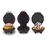 Dash Dgms03gbcl Mini Maker + Grill Griddle + Waffle Iron, Pa