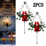 2 Luces De Navidad Decorativas Para Jardín Al Aire Libre