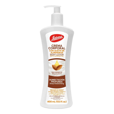 Crema Corporal Con Aceite De Almendras Jaloma 400 Ml 119131 | MercadoLibre