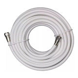 Cable Coaxial Rg6 Tv Cable 15 Mts Alta Calidad + Conectores