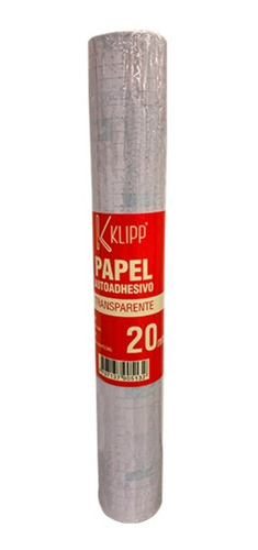 Papel Adhesivo Contac Rollo X 20 Metros Transparente