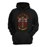 Sudadera Guns And Roses, Unisex Con Capucha Y Cangurera 08