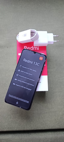 Xiaomi Redmi 13c (esim) 256 Gb Preto 8 Gb Ram