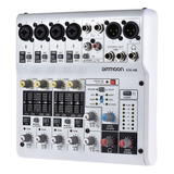 Consola Mezcladora De Audio Digital Ammoon Am -6r De 8 Canal