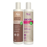 Kit Shampoo Crespo Power E Cachos Apse Cosmétics - 2 Itens