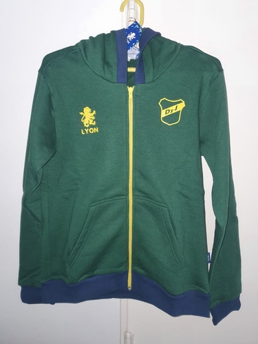 Campera Salida Lyon Defensa Y Justicia Verde Mujer Dama