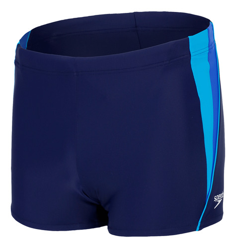 Short Speedo Natación Splice Square Hombre Azul