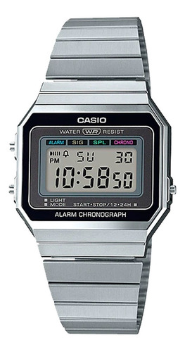 Reloj Casio Vintage A700w-1a Agente Oficial