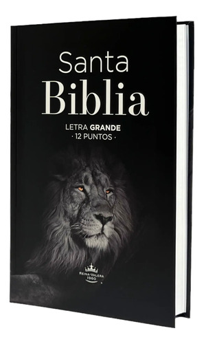 Biblia Rv60 Eco Flex León Letra Grande Canto Plateado Editorial Mundo Biblia Tapa Dura En Español