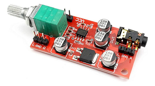 Taidacent Dc 3.6v-12v Lm4881 Amplificador De Auriculares De