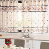 Juego De Cortinas Para Cocina De Tela | Cortinas + Galería