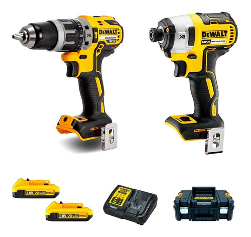 Kit Rotomartillo-impacto Brushless 20v 2amp Dck223d2 Dewalt