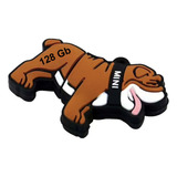 Memoria Usb 128gb Diseño Forma Figura Perro Bulldog Mini Coo
