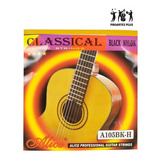 Encordado Guitarra Clasica Alice A105bk-h Tension Fuerte