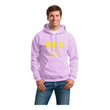 Buzo Hoodie Capota Nirvana Banda De Rock Eeuu Kurt Cobain