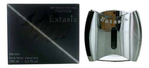 Perfume New Brand Extasia Eau De Toilette 100ml Para Homens