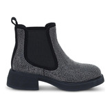 Botas Botinetas Lady Stork Ona Elastizado Strass Urbanos