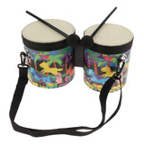2x Drums Small Percussion Toy Exercise Kids Para Niños