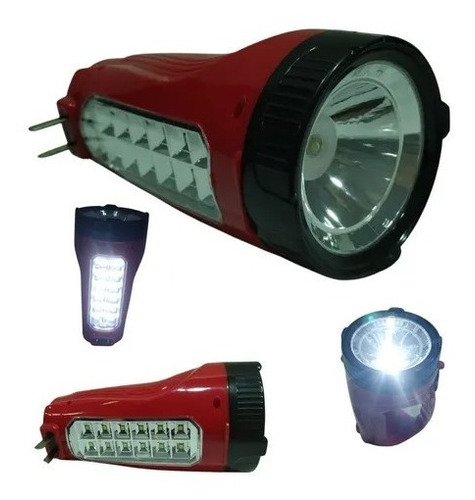 Linterna Luz Emergencia Carga Solar Antorcha 8228t