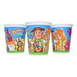 Vaso De Polipapel La Granja De Zenon X8u - Cotillón Waf