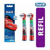 Refil Escova Elétrica Infantil Oral-b Carros (2un)