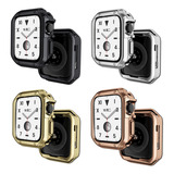 4 Fundas De Tpu Para Apple Watch Serie 8 7 Se 6 5 4 3 2 1