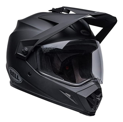 Bell Mx-9 Adventure Dlx Mips Cascos (negro Mate, Mediano)