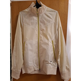 Campera Deportiva Nike Original. Blanca. Talle M