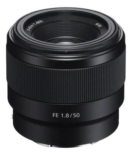 Sony Lente Sel Fe 50mm F/1.8 Sel50f18f