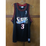 Camiseta Nba Original Sixers 76ers Iverson Reebok